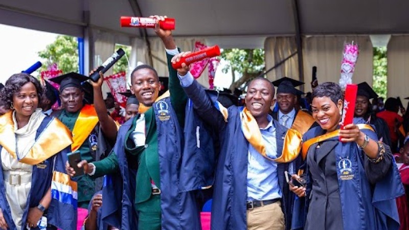Resilience and Innovation:  Katikkiro Mayiga Urges Muteesa I Royal University Graduates at 13th Graduation Ceremony